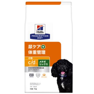 【犬】尿ケア c/d + メタボリックス 小粒