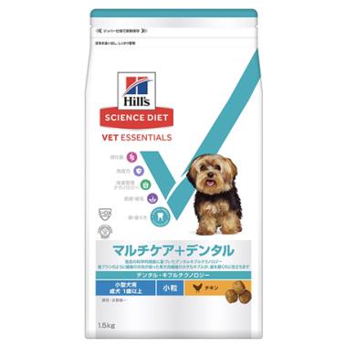 【犬】ベット・エッセンシャル 小型犬 マルチケア＋デンタル（避妊・去勢後にも）小粒 成犬１歳以上