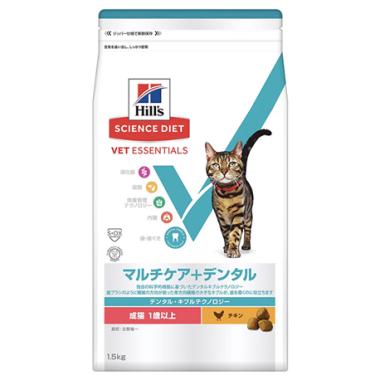 【猫】ベット・エッセンシャル 猫用 マルチケア＋デンタル 成猫 １歳以上